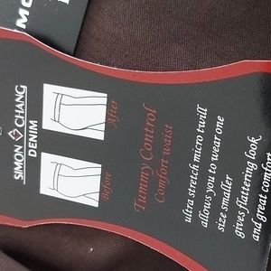 Simon Chang tummy control dress pants